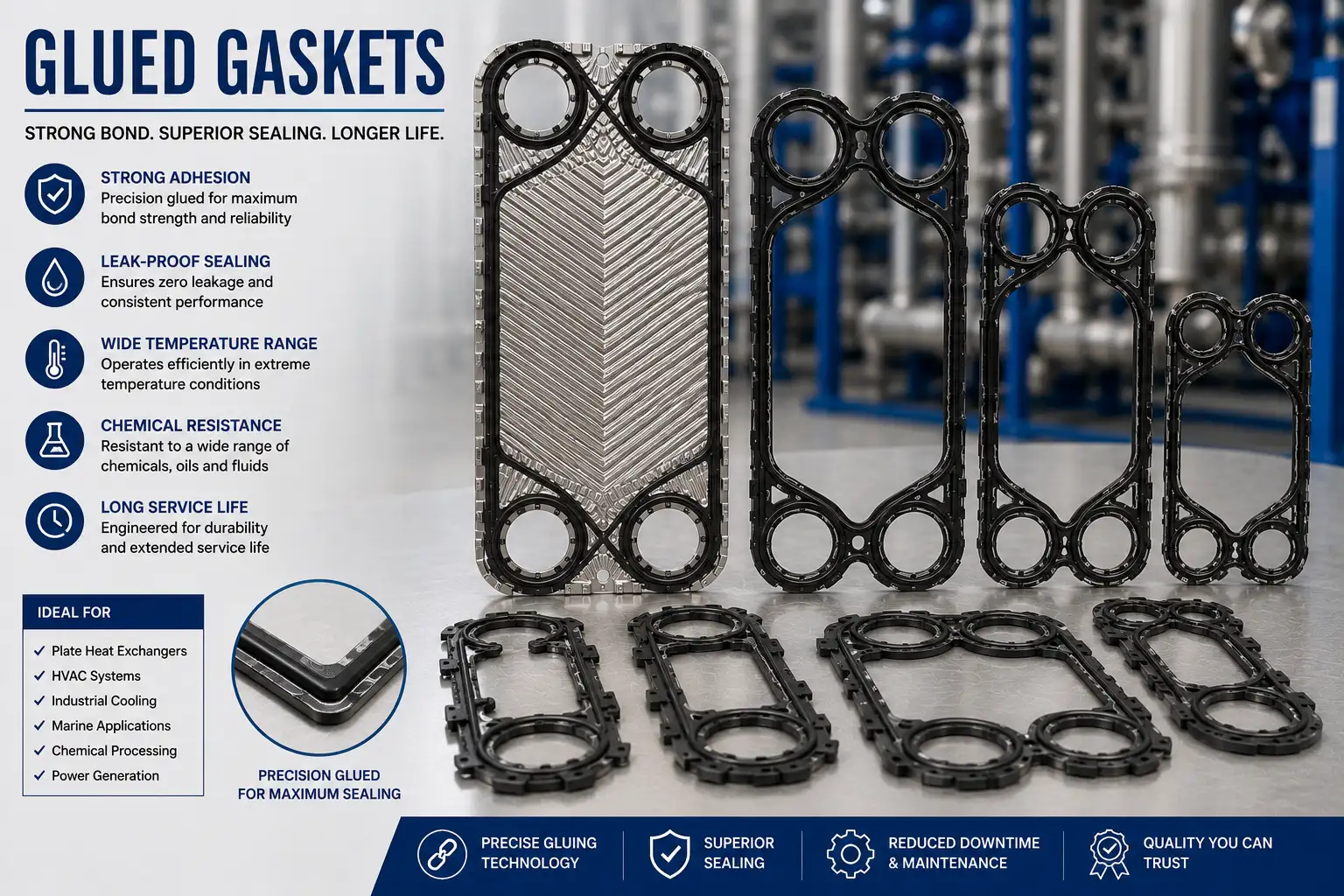 glued gaskets dubai